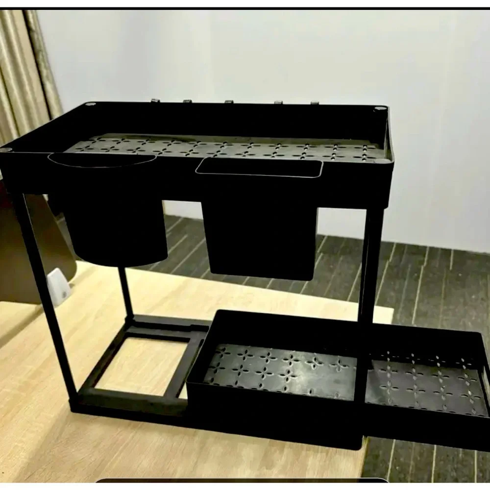 Black Storage Rack - Picture 1 of 6